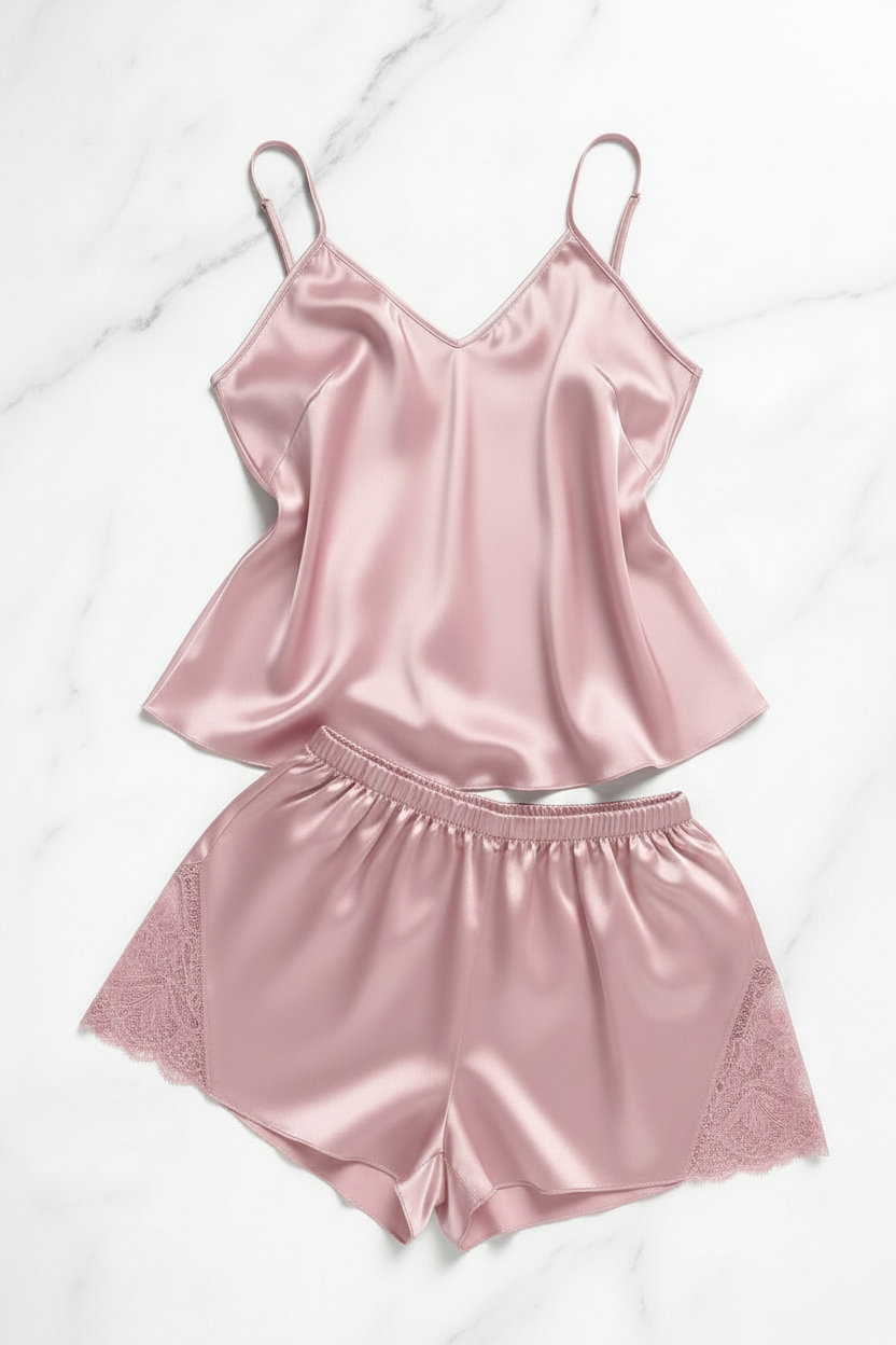 Spaghetti String Pajama Set