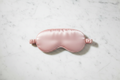 Pink Silk Satin Sleep Mask